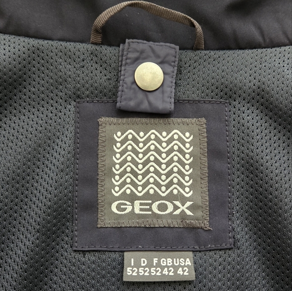 Geox 3 Season Coat Sz 42 - Picture 7 of 10